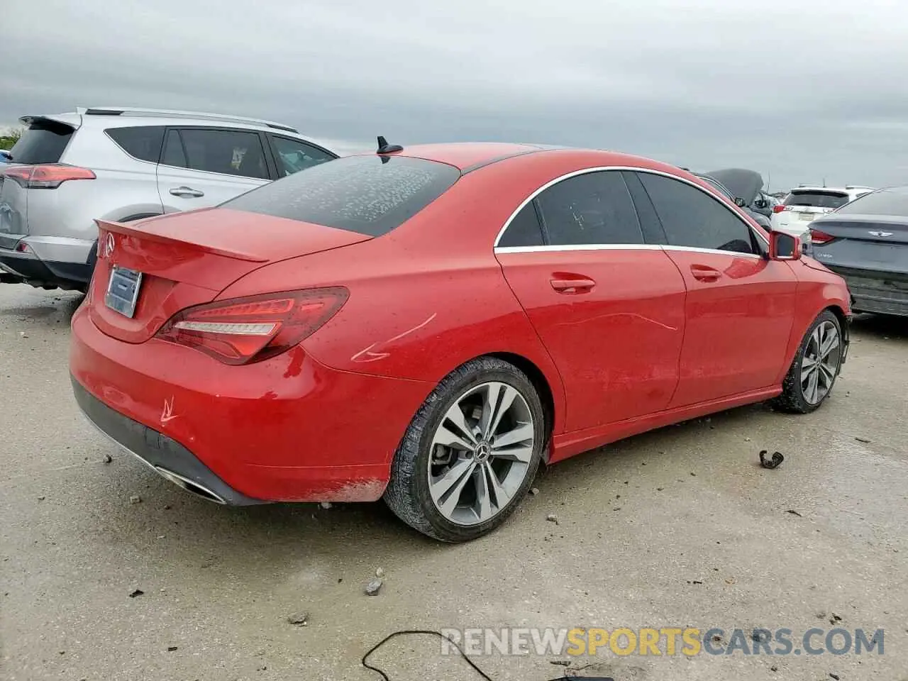 3 Photograph of a damaged car WDDSJ4EB5KN768009 MERCEDES-BENZ CLA-CLASS 2019
