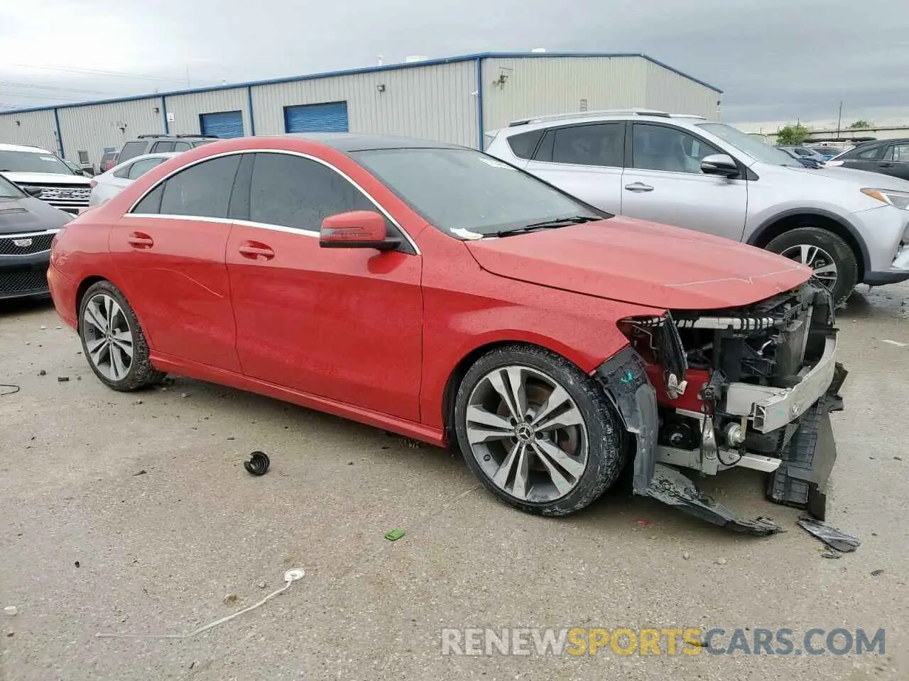 4 Photograph of a damaged car WDDSJ4EB5KN768009 MERCEDES-BENZ CLA-CLASS 2019