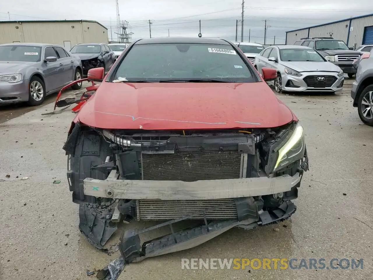 5 Photograph of a damaged car WDDSJ4EB5KN768009 MERCEDES-BENZ CLA-CLASS 2019