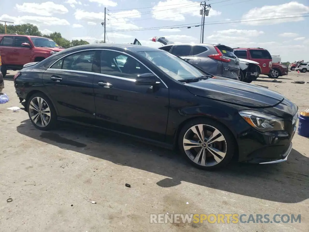 4 Photograph of a damaged car WDDSJ4EB6KN713665 MERCEDES-BENZ CLA-CLASS 2019