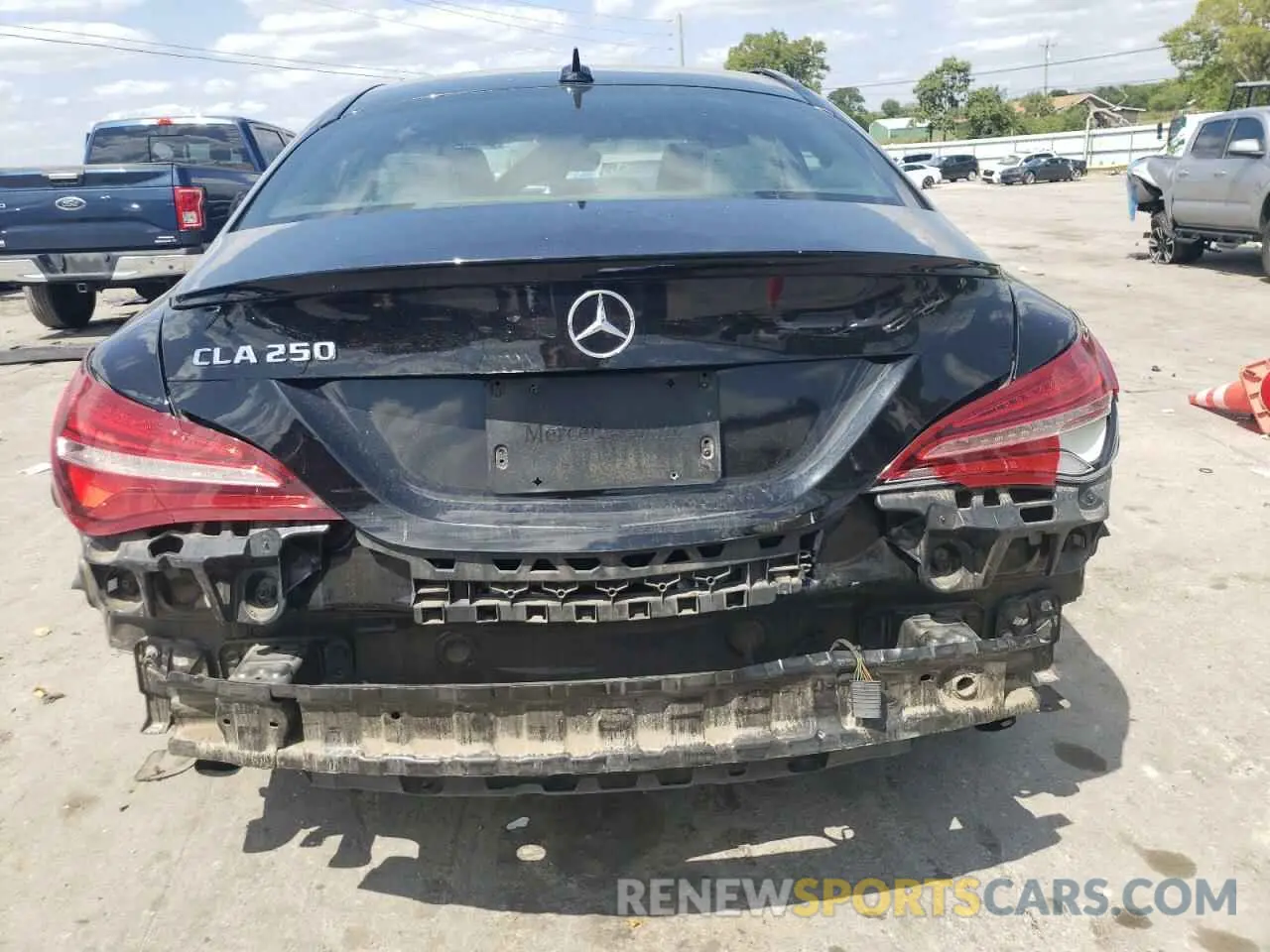 6 Photograph of a damaged car WDDSJ4EB6KN713665 MERCEDES-BENZ CLA-CLASS 2019