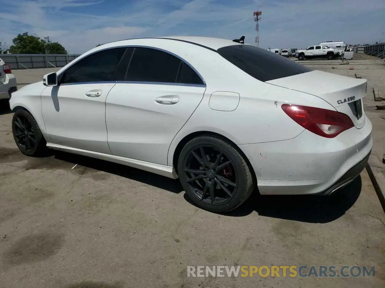 2 Photograph of a damaged car WDDSJ4EB6KN721166 MERCEDES-BENZ CLA-CLASS 2019