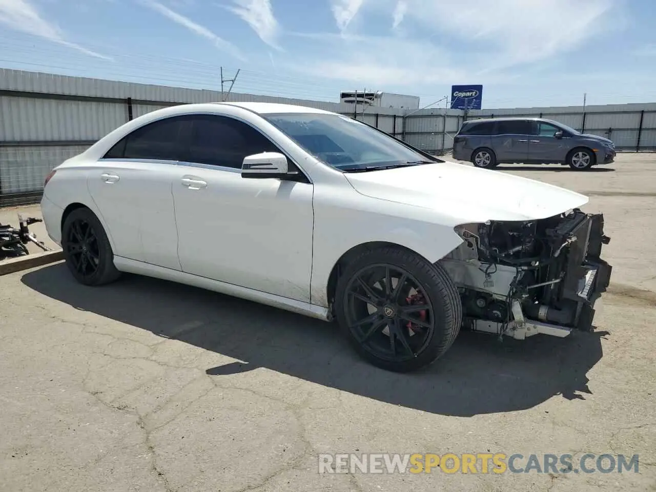 4 Photograph of a damaged car WDDSJ4EB6KN721166 MERCEDES-BENZ CLA-CLASS 2019