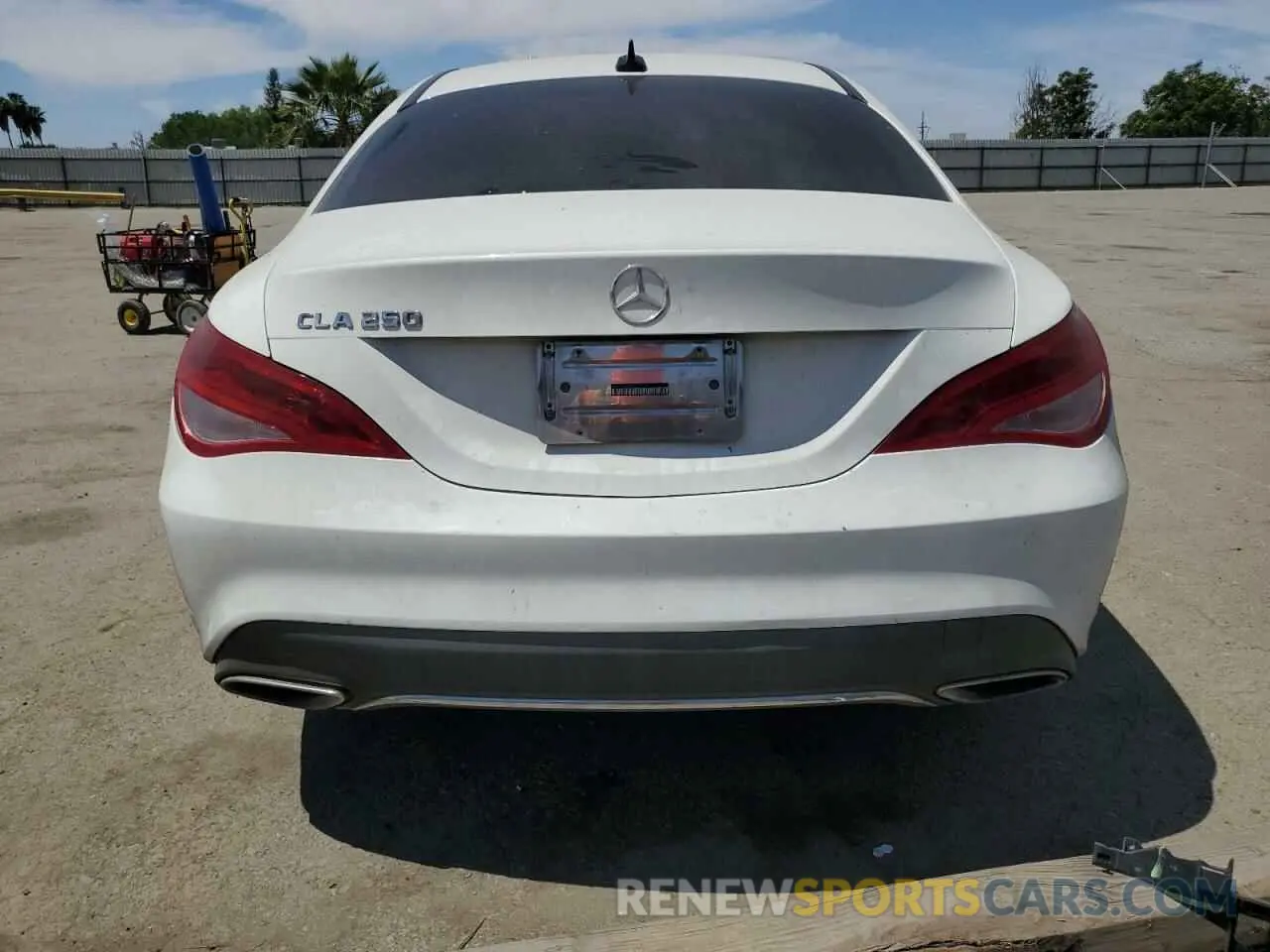 6 Photograph of a damaged car WDDSJ4EB6KN721166 MERCEDES-BENZ CLA-CLASS 2019