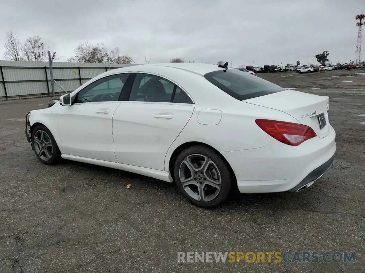 2 Photograph of a damaged car WDDSJ4EB6KN722432 MERCEDES-BENZ CLA-CLASS 2019