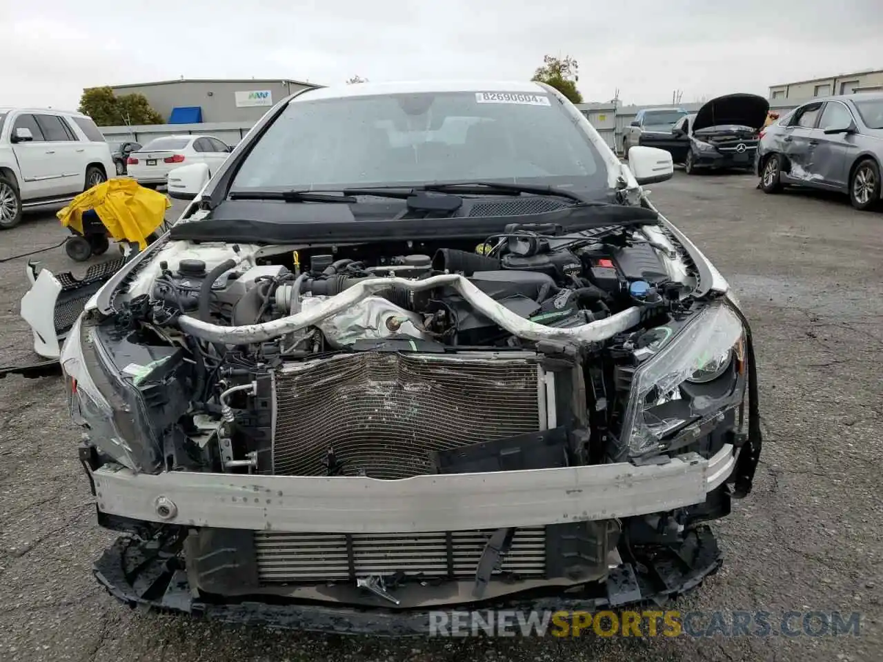 5 Photograph of a damaged car WDDSJ4EB6KN722432 MERCEDES-BENZ CLA-CLASS 2019