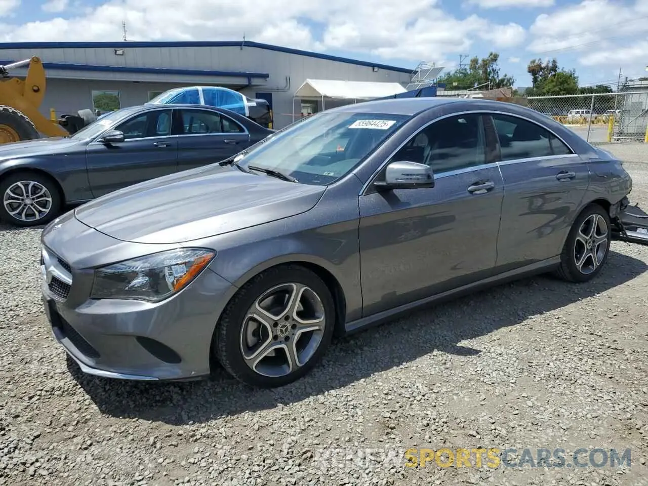 1 Photograph of a damaged car WDDSJ4EB6KN741224 MERCEDES-BENZ CLA-CLASS 2019
