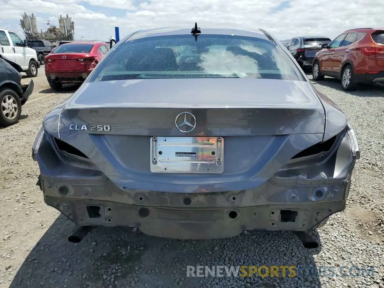6 Photograph of a damaged car WDDSJ4EB6KN741224 MERCEDES-BENZ CLA-CLASS 2019