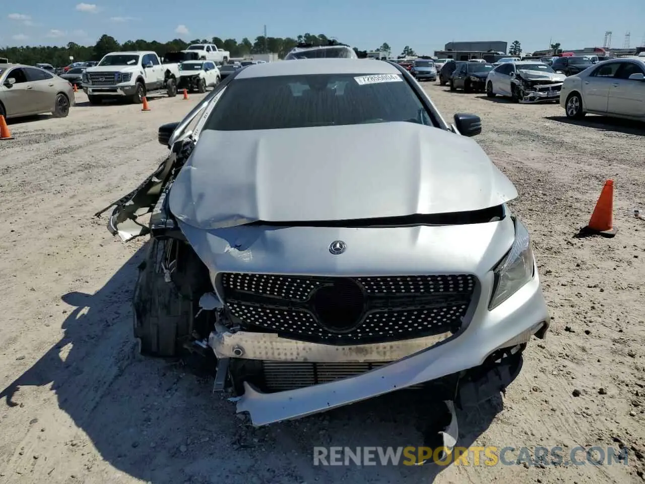 5 Photograph of a damaged car WDDSJ4EB6KN743605 MERCEDES-BENZ CLA-CLASS 2019