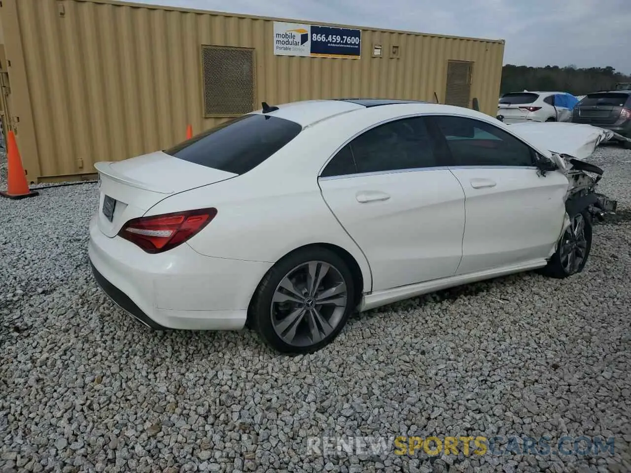 3 Photograph of a damaged car WDDSJ4EB6KN744429 MERCEDES-BENZ CLA-CLASS 2019