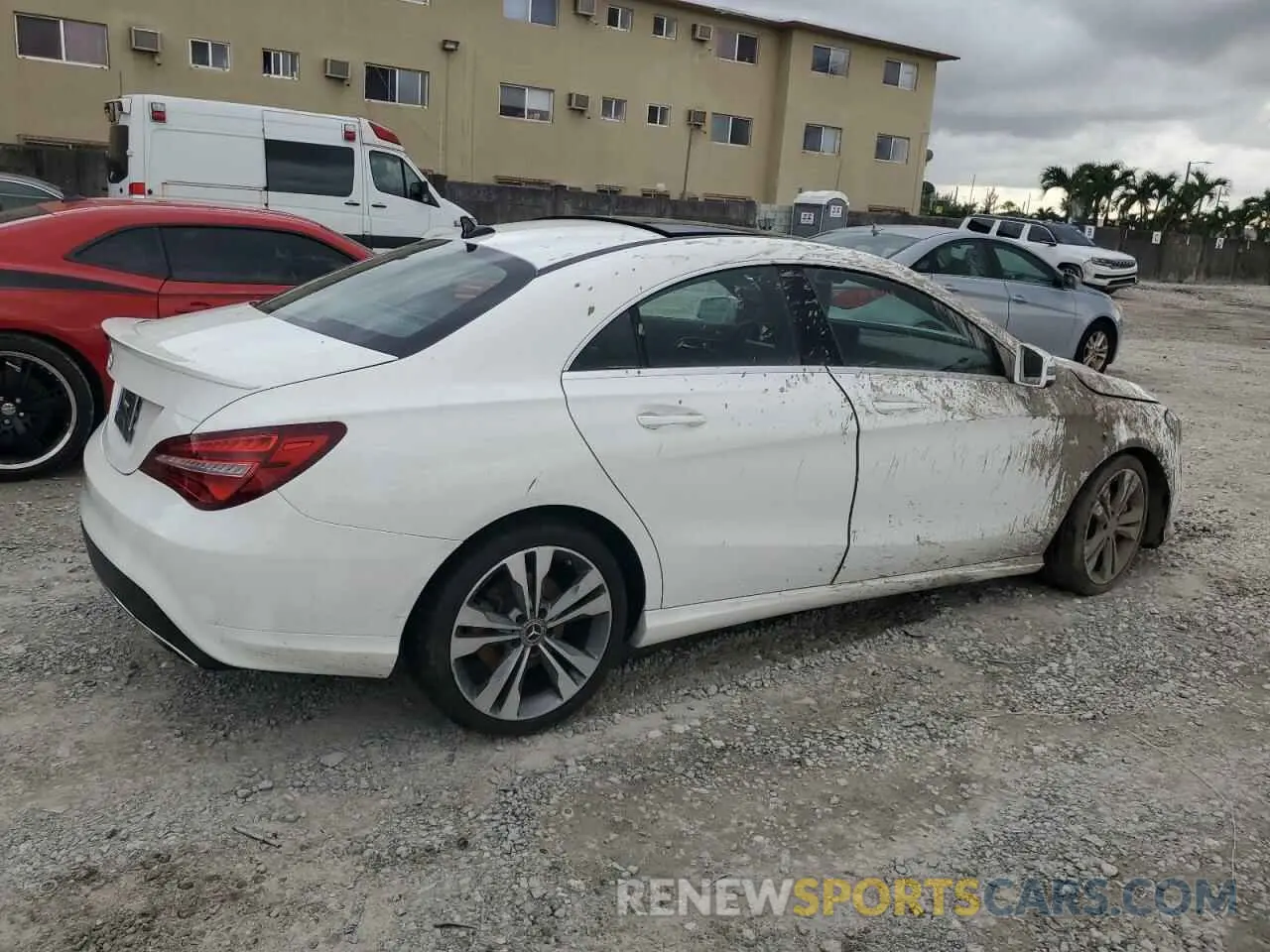3 Photograph of a damaged car WDDSJ4EB6KN748674 MERCEDES-BENZ CLA-CLASS 2019
