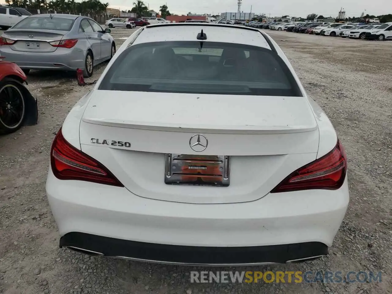 6 Photograph of a damaged car WDDSJ4EB6KN748674 MERCEDES-BENZ CLA-CLASS 2019