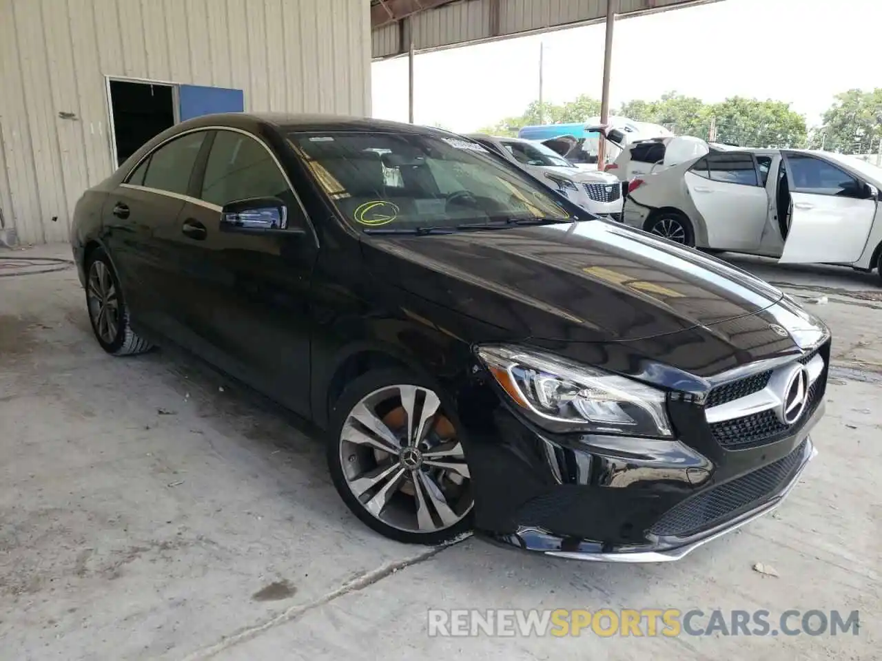 1 Photograph of a damaged car WDDSJ4EB6KN750425 MERCEDES-BENZ CLA-CLASS 2019