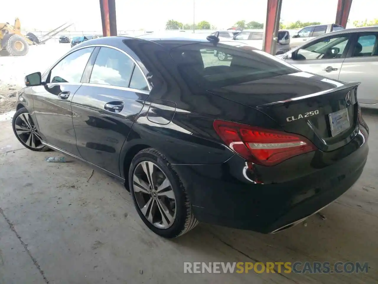 3 Photograph of a damaged car WDDSJ4EB6KN750425 MERCEDES-BENZ CLA-CLASS 2019