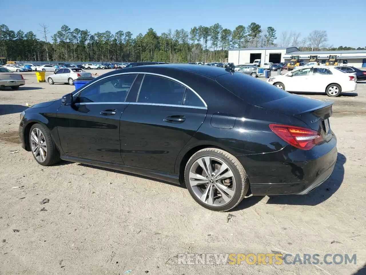 2 Photograph of a damaged car WDDSJ4EB6KN768116 MERCEDES-BENZ CLA-CLASS 2019