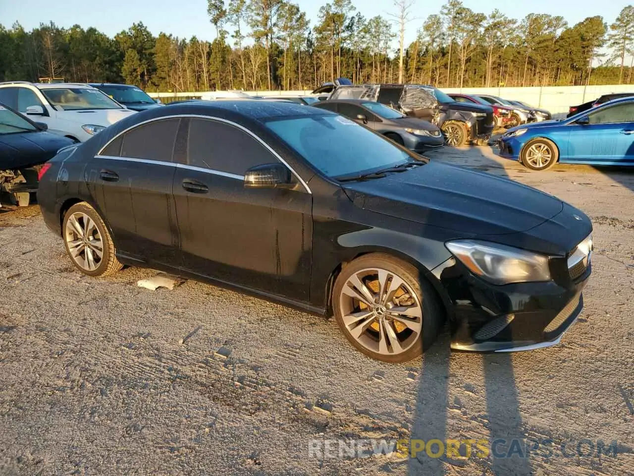 4 Photograph of a damaged car WDDSJ4EB6KN768116 MERCEDES-BENZ CLA-CLASS 2019