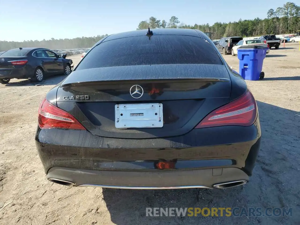 6 Photograph of a damaged car WDDSJ4EB6KN768116 MERCEDES-BENZ CLA-CLASS 2019