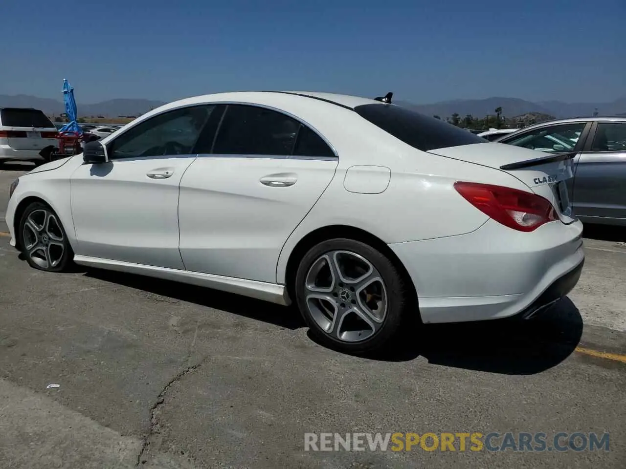 2 Photograph of a damaged car WDDSJ4EB7KN707972 MERCEDES-BENZ CLA-CLASS 2019