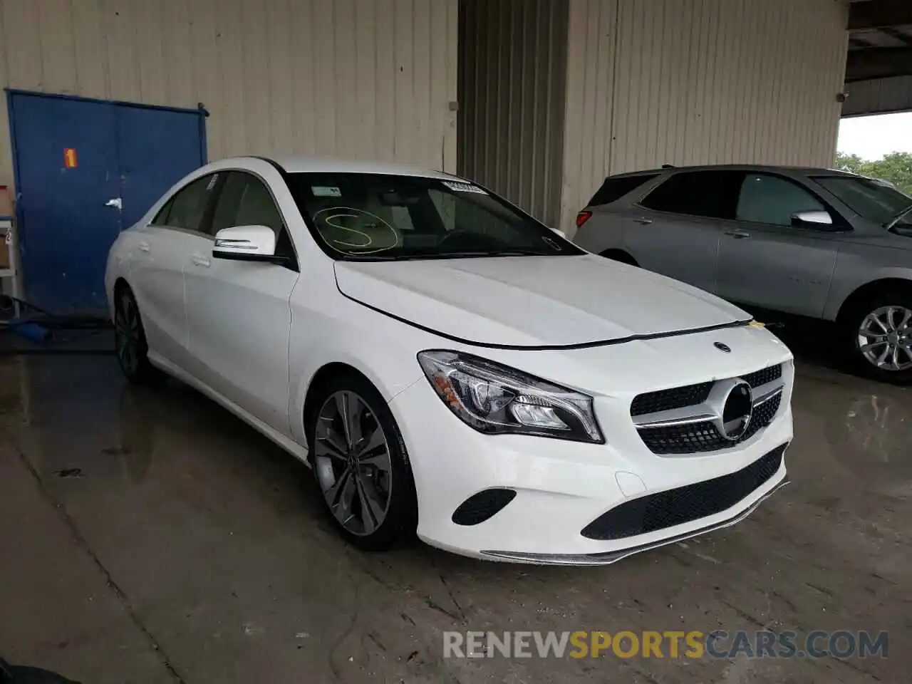 1 Photograph of a damaged car WDDSJ4EB7KN711956 MERCEDES-BENZ CLA-CLASS 2019