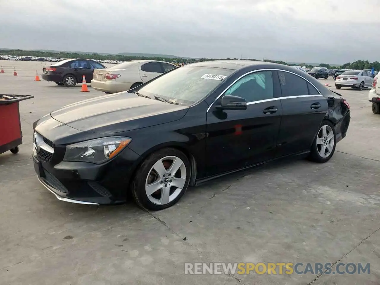 1 Photograph of a damaged car WDDSJ4EB7KN739546 MERCEDES-BENZ CLA-CLASS 2019
