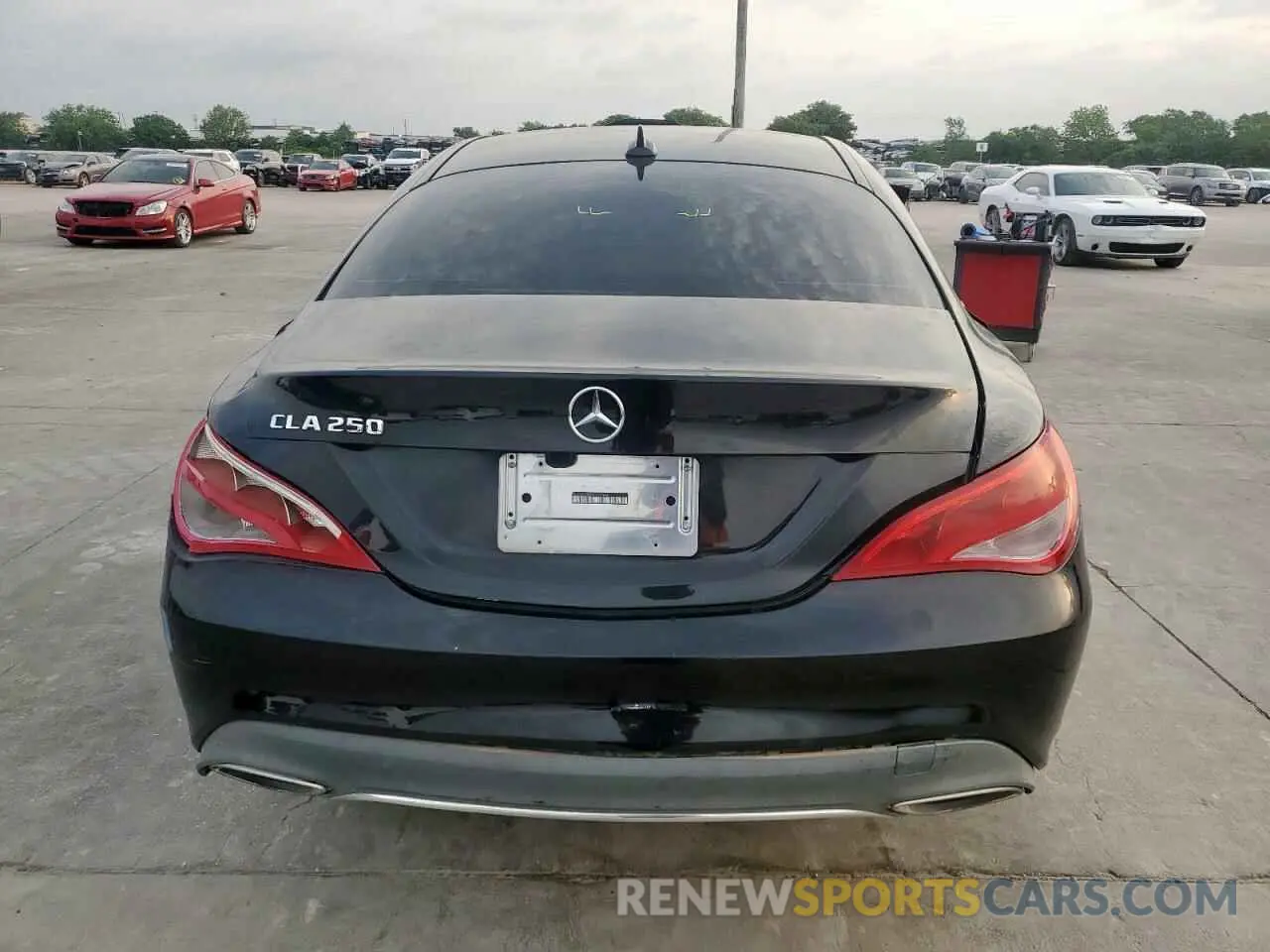 6 Photograph of a damaged car WDDSJ4EB7KN739546 MERCEDES-BENZ CLA-CLASS 2019