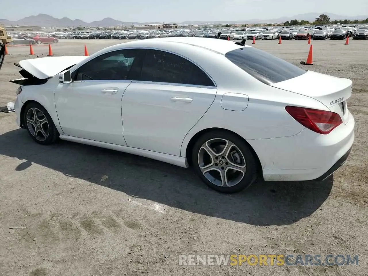 2 Photograph of a damaged car WDDSJ4EB7KN740065 MERCEDES-BENZ CLA-CLASS 2019