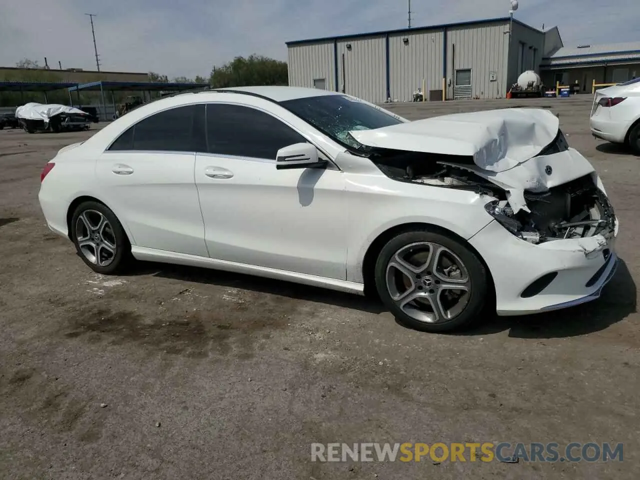 4 Photograph of a damaged car WDDSJ4EB7KN740065 MERCEDES-BENZ CLA-CLASS 2019