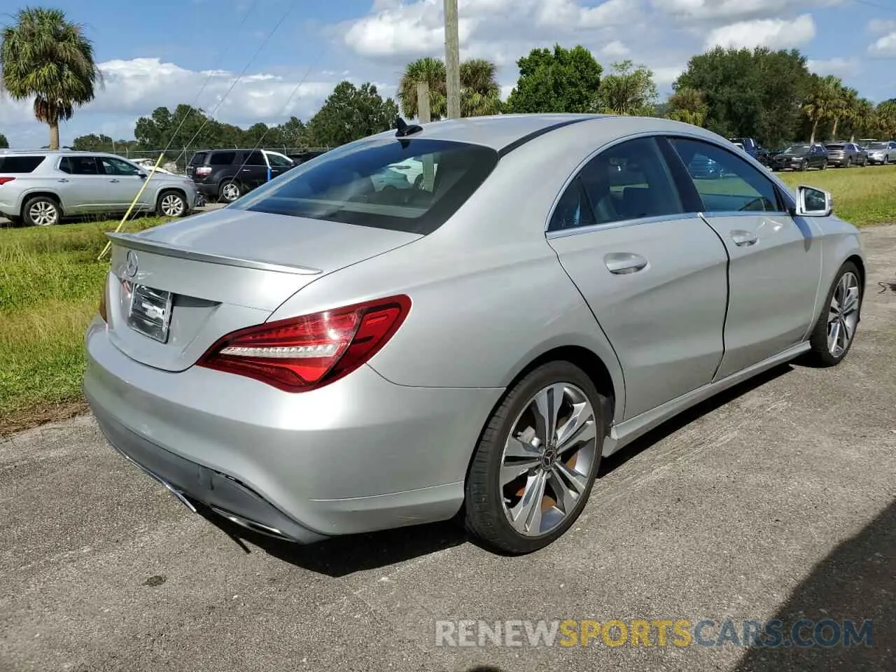3 Photograph of a damaged car WDDSJ4EB7KN745394 MERCEDES-BENZ CLA-CLASS 2019
