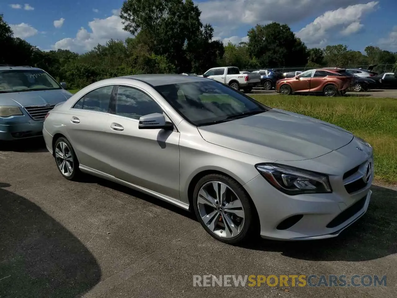 4 Photograph of a damaged car WDDSJ4EB7KN745394 MERCEDES-BENZ CLA-CLASS 2019