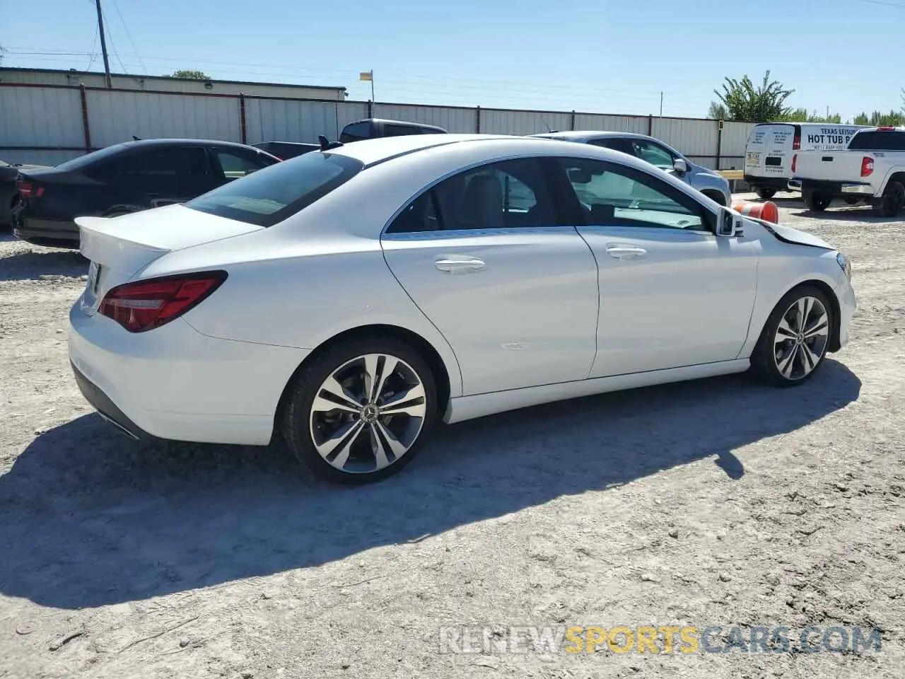 3 Photograph of a damaged car WDDSJ4EB7KN749476 MERCEDES-BENZ CLA-CLASS 2019
