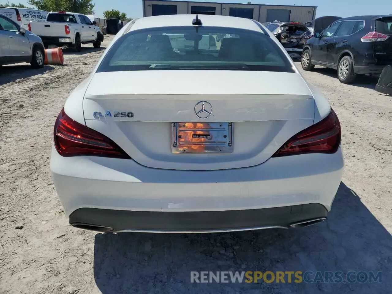 6 Photograph of a damaged car WDDSJ4EB7KN749476 MERCEDES-BENZ CLA-CLASS 2019