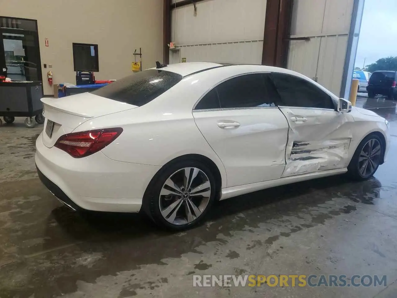 3 Photograph of a damaged car WDDSJ4EB7KN758386 MERCEDES-BENZ CLA-CLASS 2019