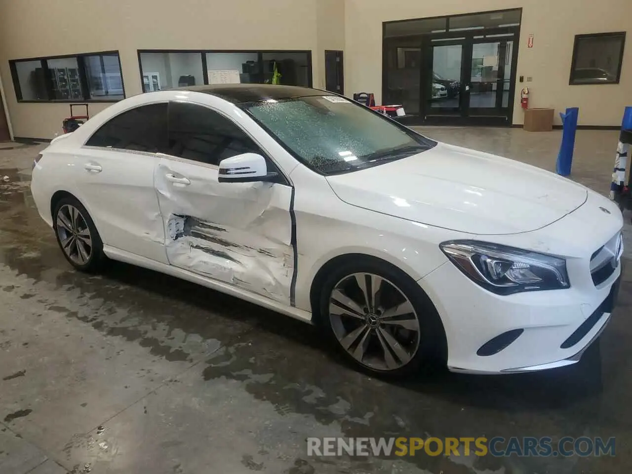 4 Photograph of a damaged car WDDSJ4EB7KN758386 MERCEDES-BENZ CLA-CLASS 2019