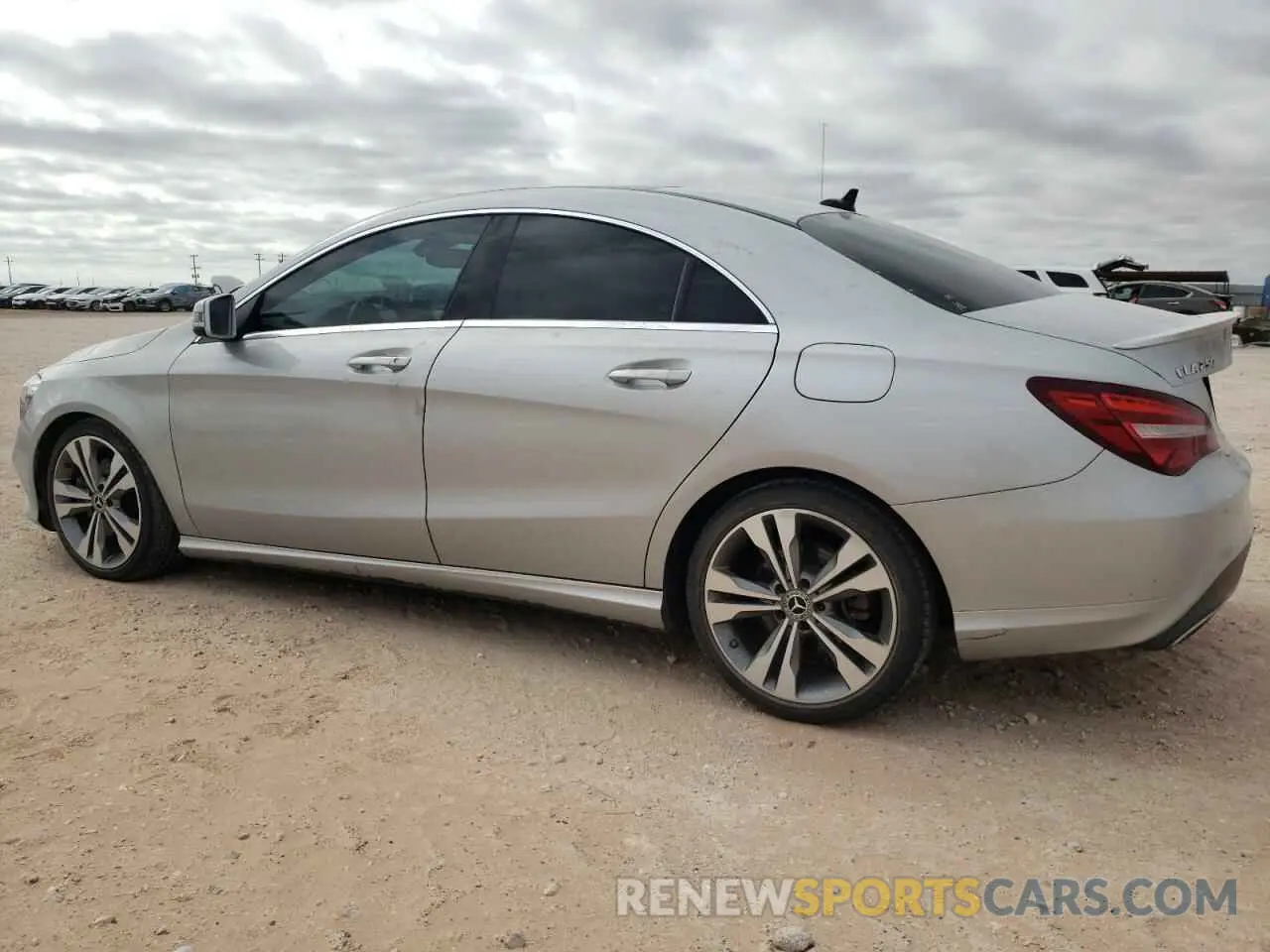 2 Photograph of a damaged car WDDSJ4EB8KN699283 MERCEDES-BENZ CLA-CLASS 2019