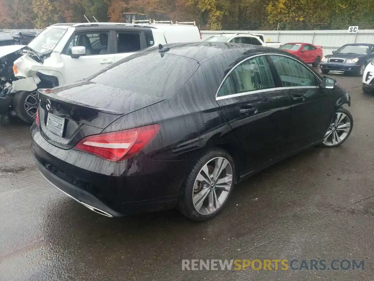 4 Photograph of a damaged car WDDSJ4EB8KN756940 MERCEDES-BENZ CLA-CLASS 2019