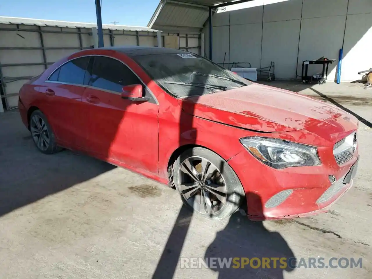 4 Photograph of a damaged car WDDSJ4EB8KN768747 MERCEDES-BENZ CLA-CLASS 2019