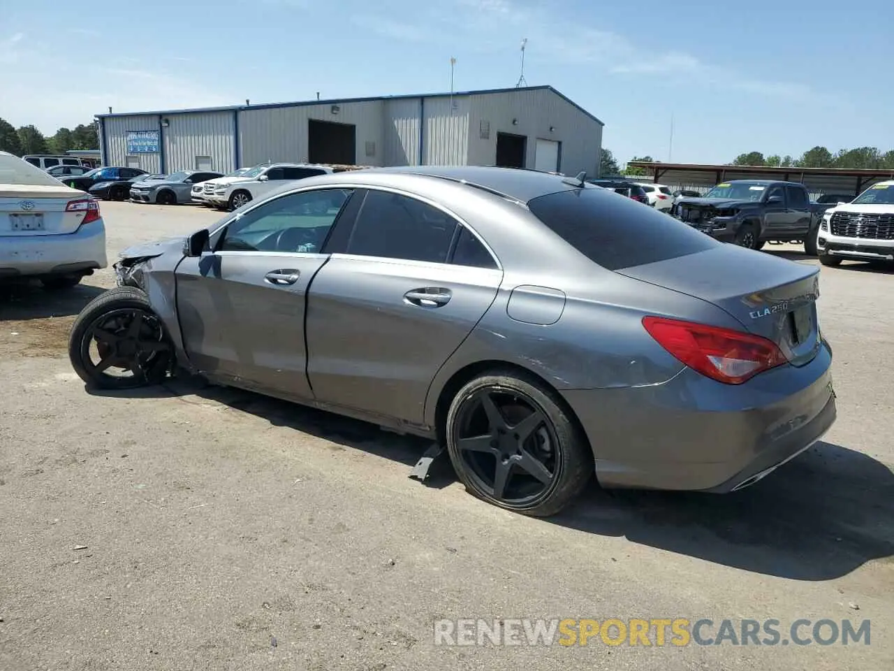 2 Photograph of a damaged car WDDSJ4EB8KN770417 MERCEDES-BENZ CLA-CLASS 2019