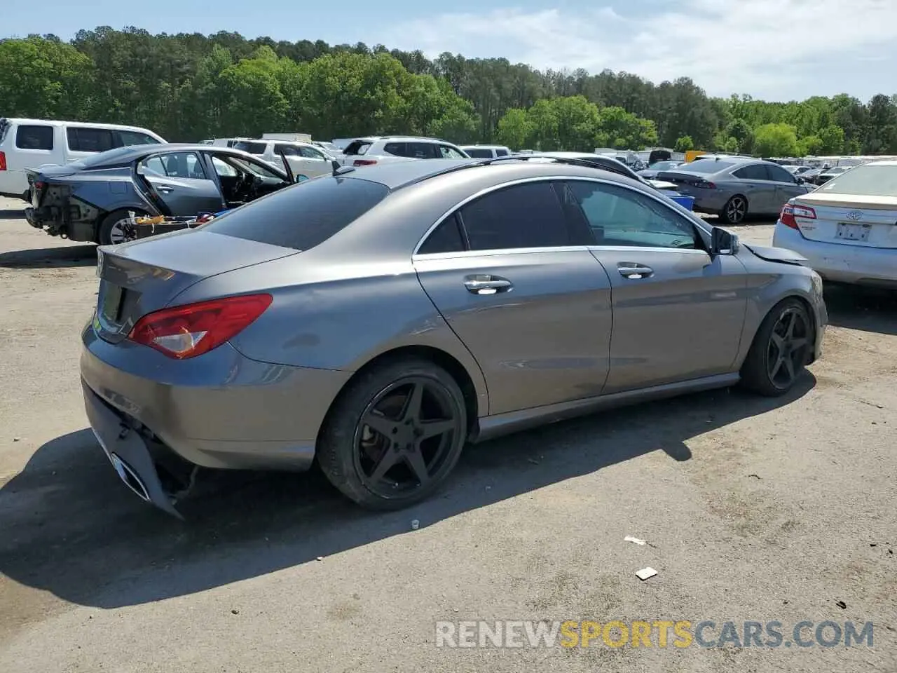 3 Photograph of a damaged car WDDSJ4EB8KN770417 MERCEDES-BENZ CLA-CLASS 2019