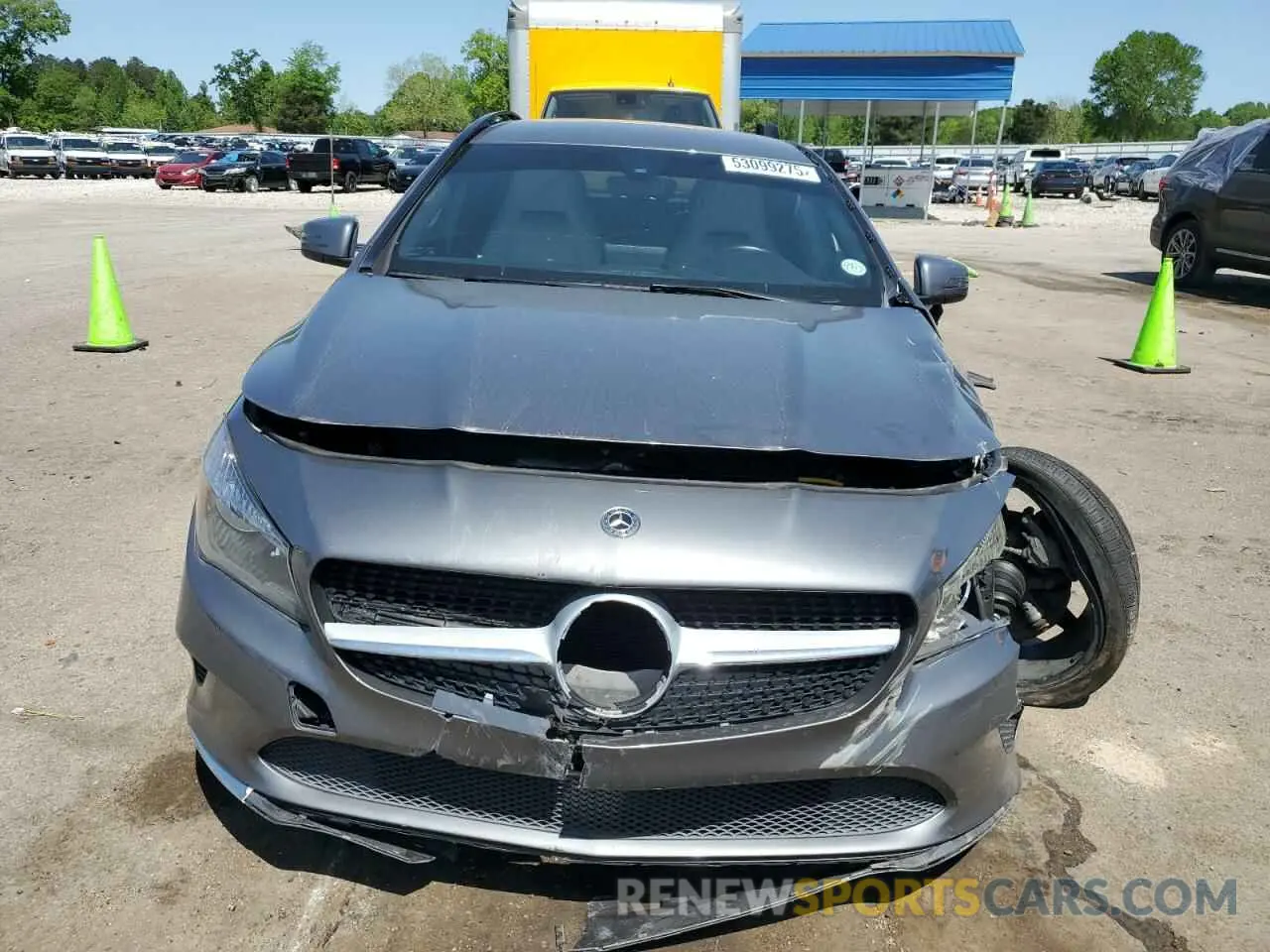 5 Photograph of a damaged car WDDSJ4EB8KN770417 MERCEDES-BENZ CLA-CLASS 2019