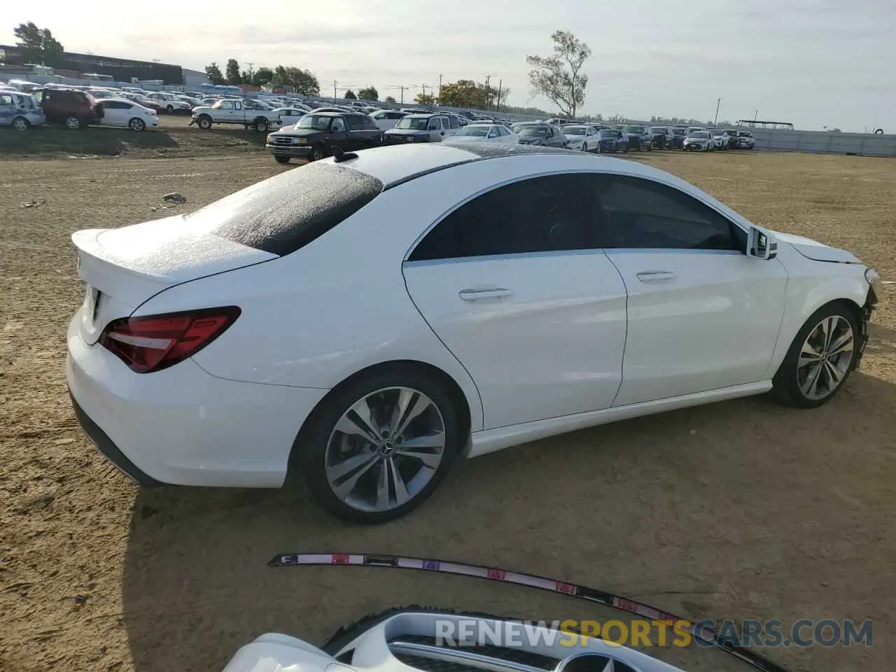 3 Photograph of a damaged car WDDSJ4EB8KN775181 MERCEDES-BENZ CLA-CLASS 2019