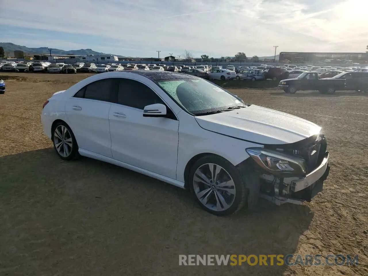 4 Photograph of a damaged car WDDSJ4EB8KN775181 MERCEDES-BENZ CLA-CLASS 2019