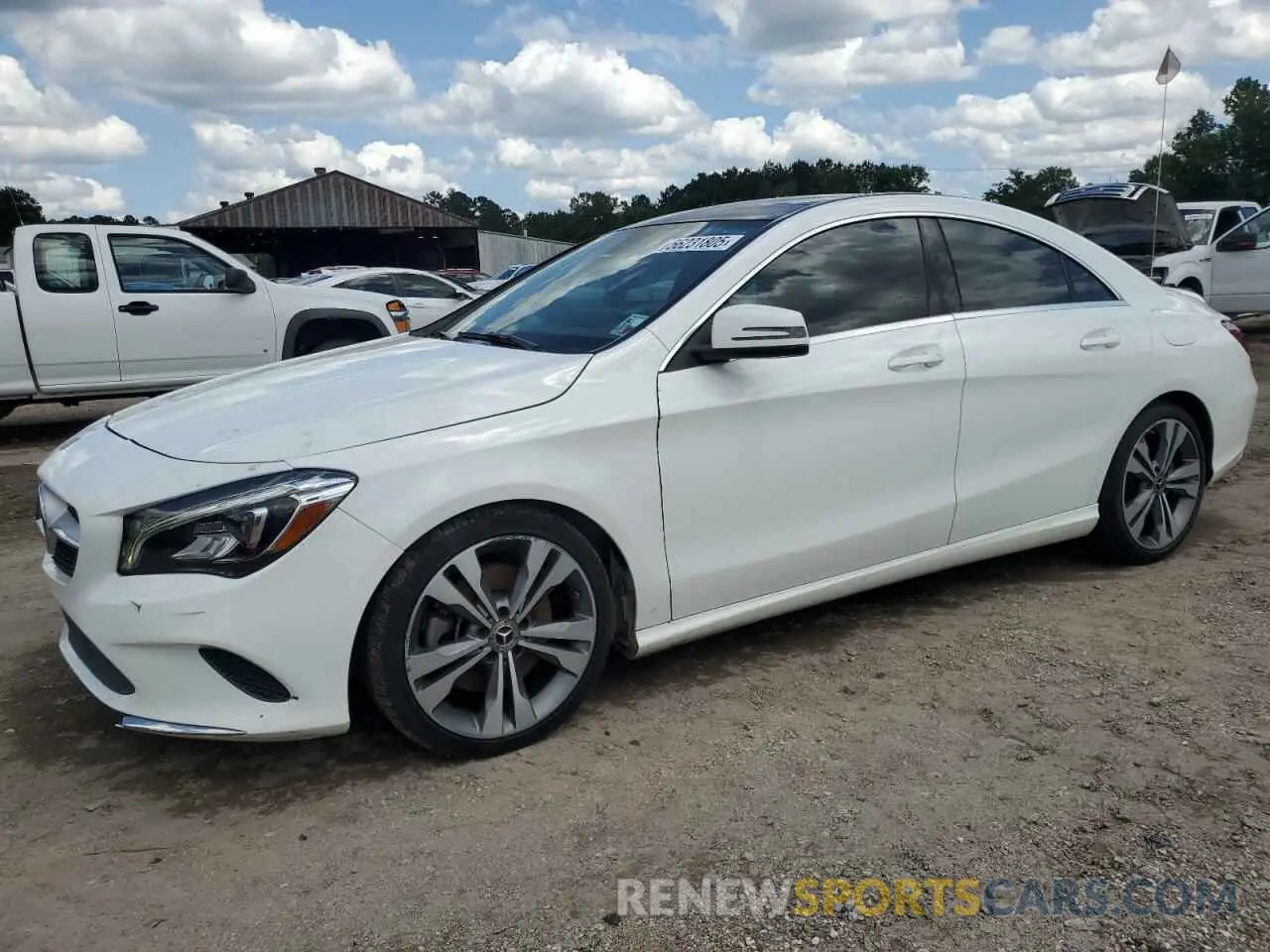 1 Photograph of a damaged car WDDSJ4EBXKN740240 MERCEDES-BENZ CLA-CLASS 2019