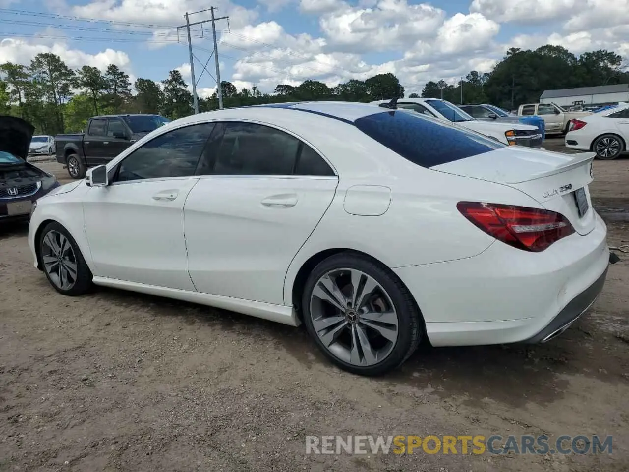 2 Photograph of a damaged car WDDSJ4EBXKN740240 MERCEDES-BENZ CLA-CLASS 2019