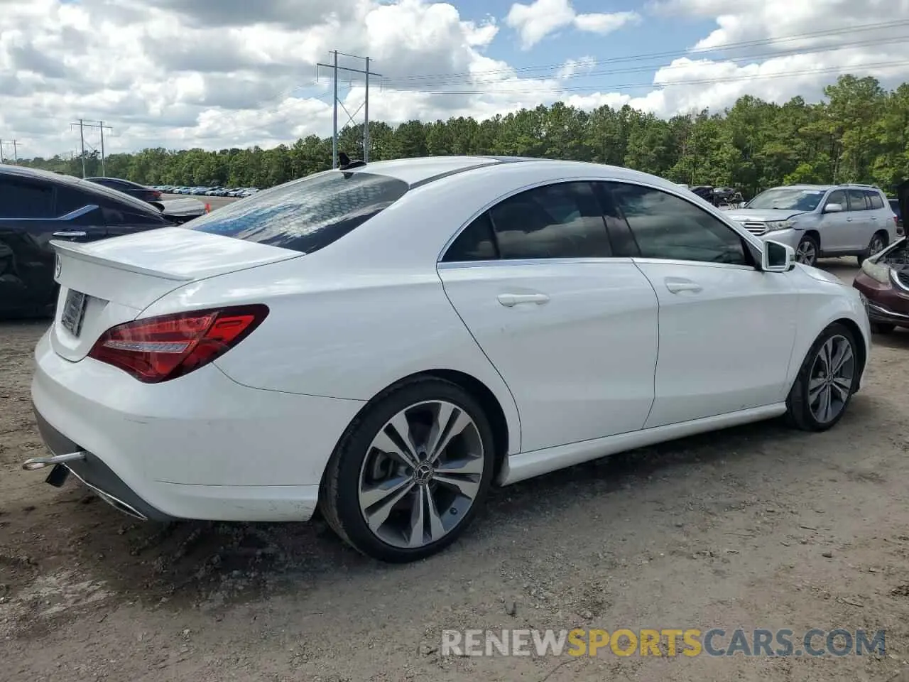 3 Photograph of a damaged car WDDSJ4EBXKN740240 MERCEDES-BENZ CLA-CLASS 2019