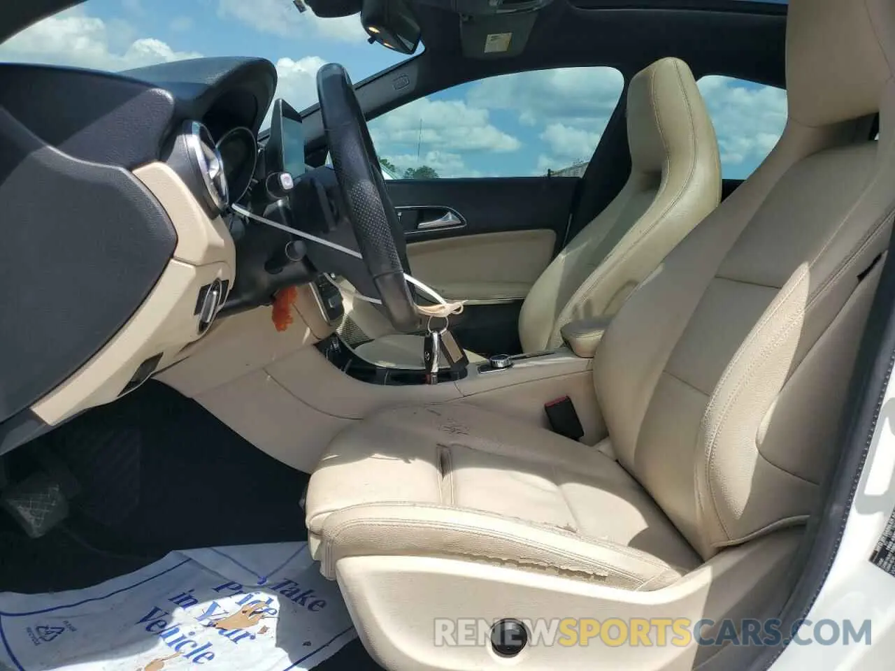 7 Photograph of a damaged car WDDSJ4EBXKN740240 MERCEDES-BENZ CLA-CLASS 2019