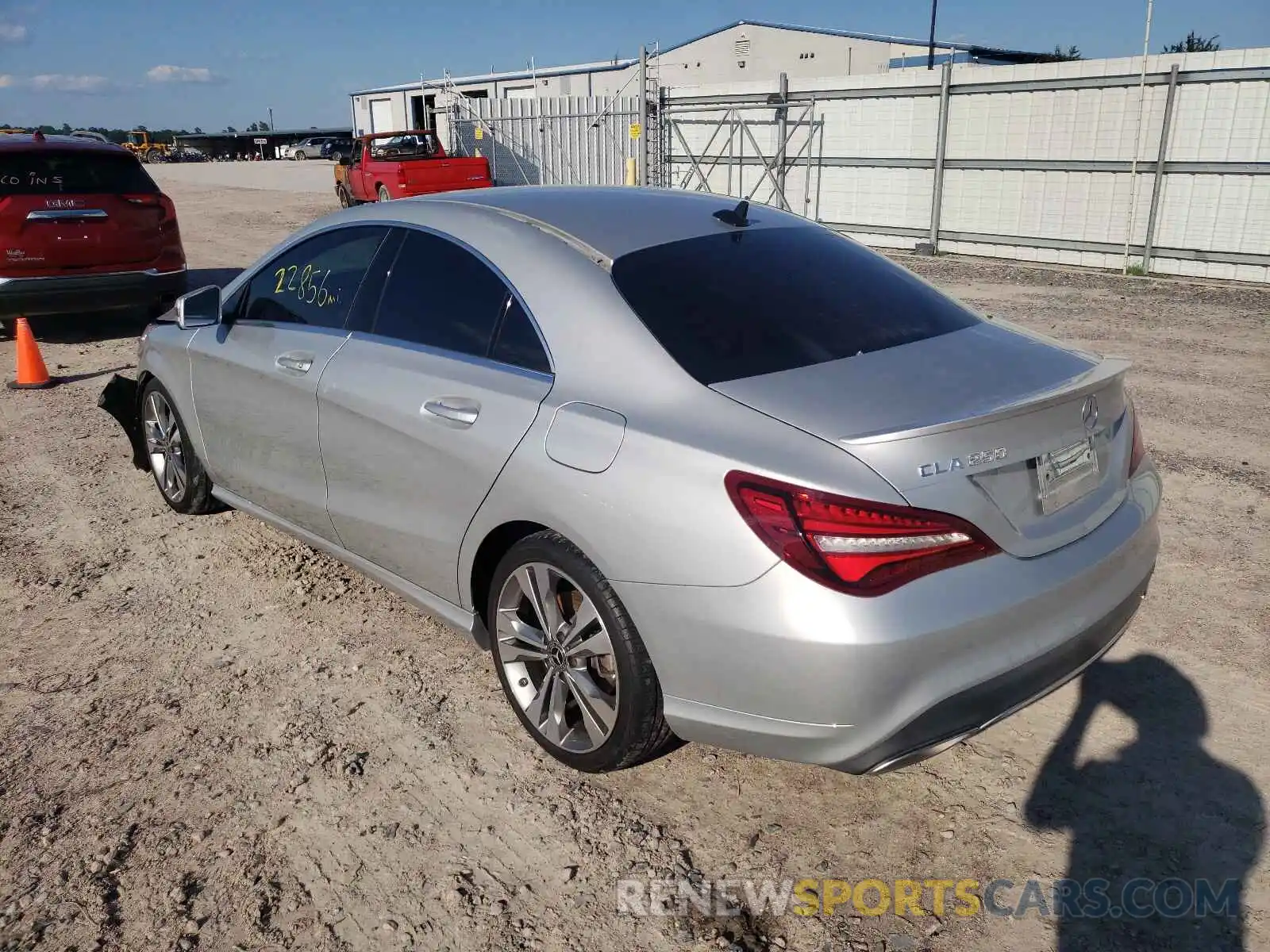 3 Photograph of a damaged car WDDSJ4EBXKN746460 MERCEDES-BENZ CLA-CLASS 2019