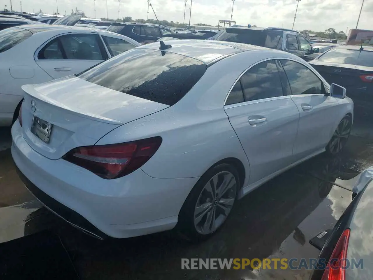 3 Photograph of a damaged car WDDSJ4EBXKN775750 MERCEDES-BENZ CLA-CLASS 2019