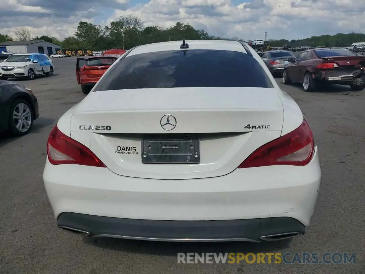 6 Photograph of a damaged car WDDSJ4GB2KN740407 MERCEDES-BENZ CLA-CLASS 2019