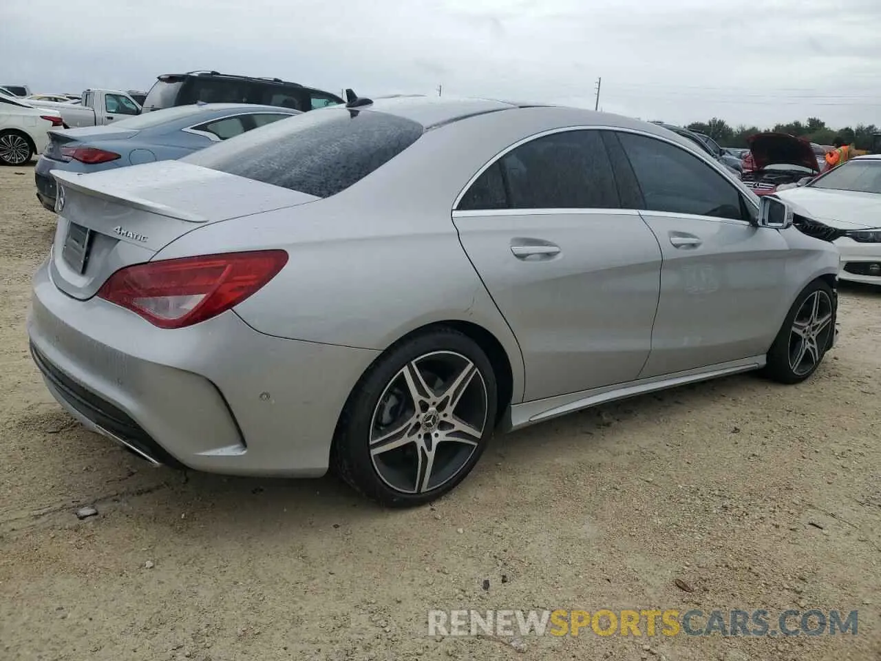 3 Photograph of a damaged car WDDSJ4GB2KN748345 MERCEDES-BENZ CLA-CLASS 2019