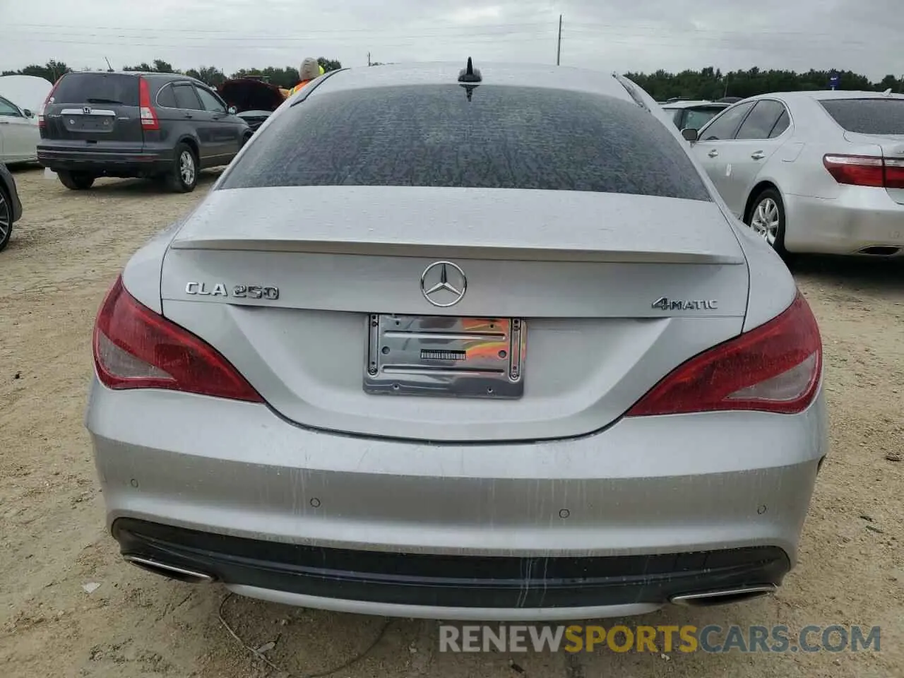 6 Photograph of a damaged car WDDSJ4GB2KN748345 MERCEDES-BENZ CLA-CLASS 2019